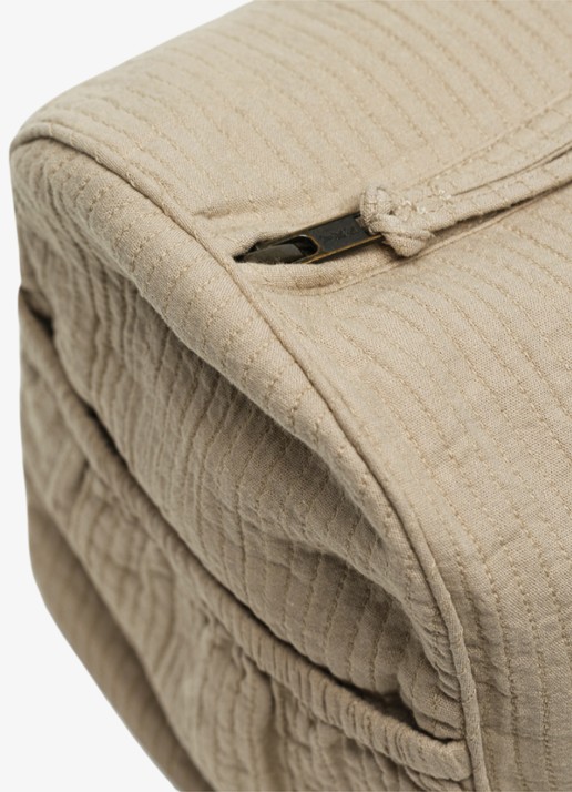 Donsje Amsterdam Tebbe Washbag | Bear - detail 5 taupe
