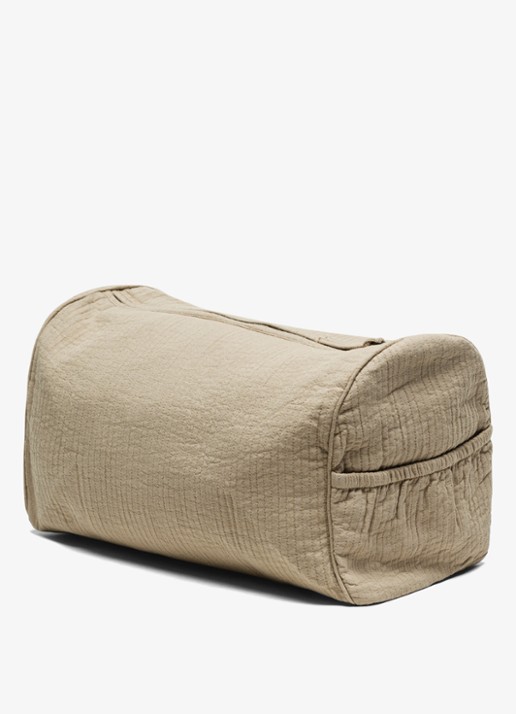 Donsje Amsterdam Tebbe Washbag | Bear - detail 6 taupe