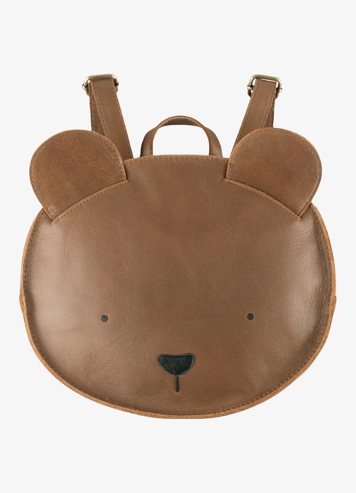 Donsje Amsterdam Umi Bear rugzak van leer