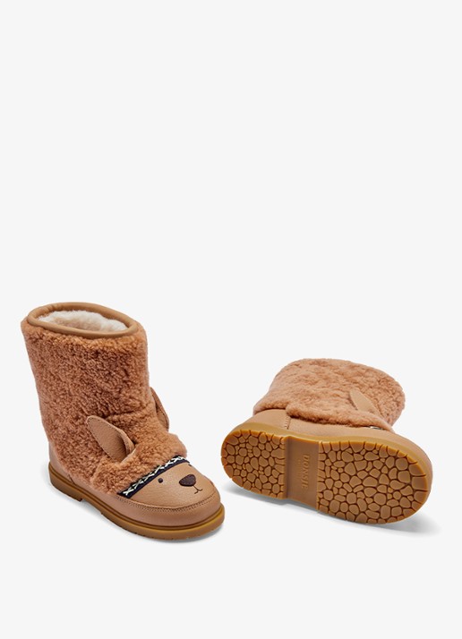 Donsje Amsterdam Wadou Boots | Alpaca - detail 5 beige