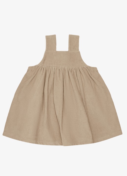 Donsje Amsterdam Xanthe Dress - achterkant 4 taupe