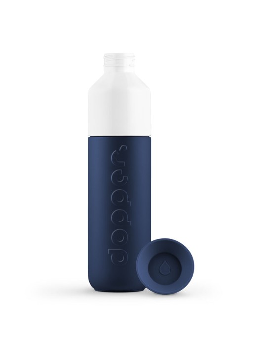Dopper Insulated thermosfles 350 ml - detail donkerblauw