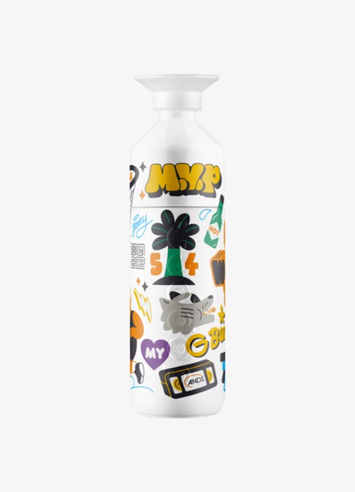Dopper Insulated thermosfles 58 cl - achterkant wit
