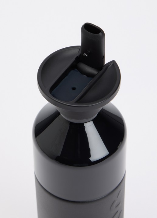 Dopper Insulated X Flip Straw thermosfles 58 cl - voorkant 2 zwart