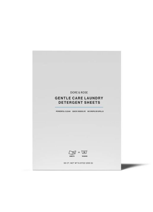Dore & Rose Gentle Care Laundry Detergent Strips - wasstrips
