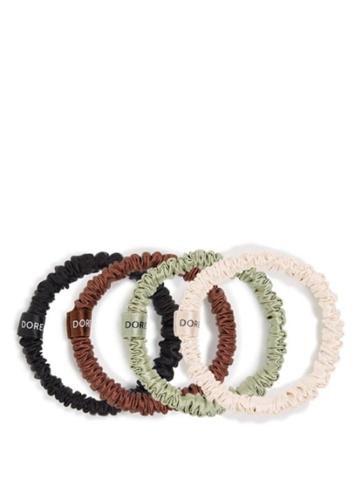 Dore & Rose Premium Scrunchies van zijde