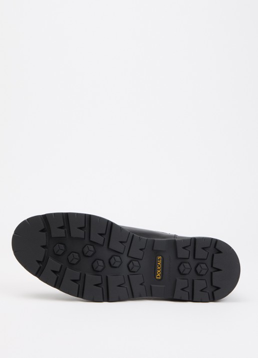 Doucal's Beatles chelsea boot van leer - detail 4 zwart