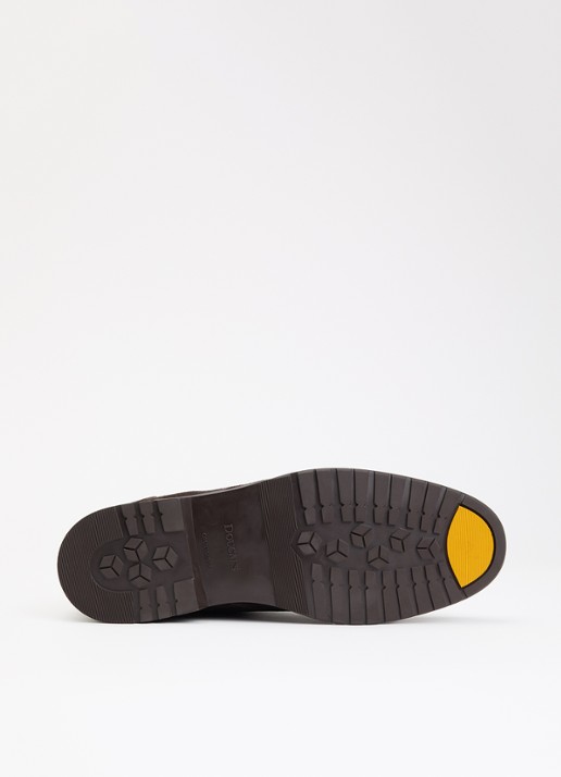 Doucal's Chukka Adler Elast Visone slip-on van kalfssuède - detail 5 beige