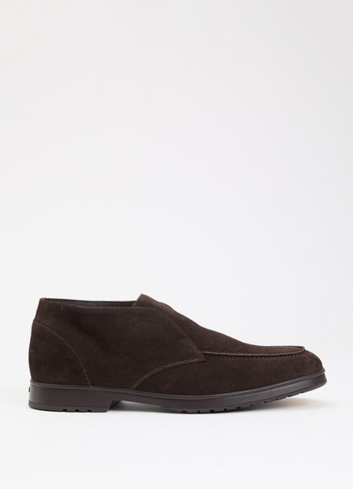 Doucal's Chukka Adler Elast Visone slip-on van kalfssuède