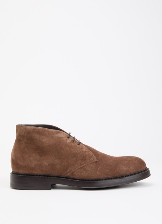 Doucal's Chukka Visone veterschoen van kalfssuède