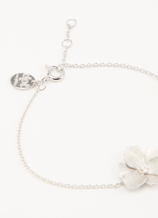 DPT Antwerp Jasmine armband van zilver - detail 3 zilver