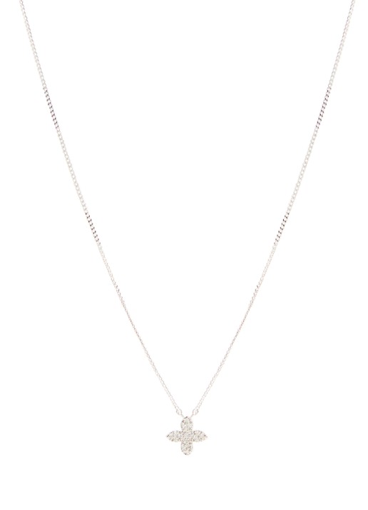 DPT Antwerp Little Flower ketting van zilver