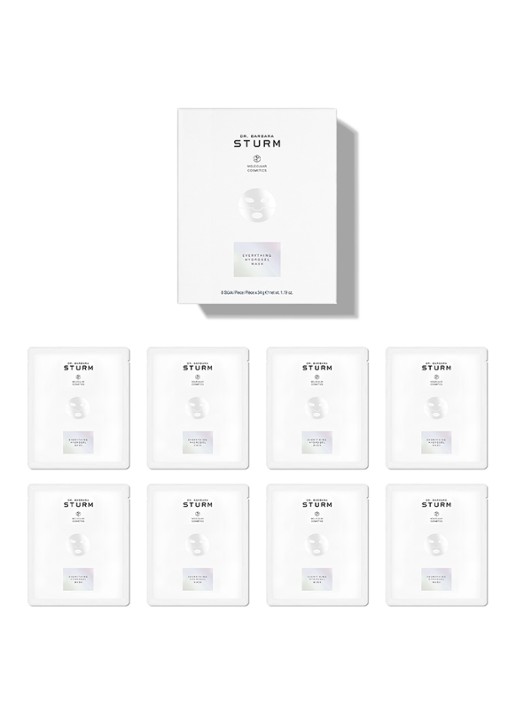 Dr. Barbara Sturm Molecular Cosmetics Everything Hydrogel Mask - gezichtsmasker 8 stuks - voorkant 2 undefined