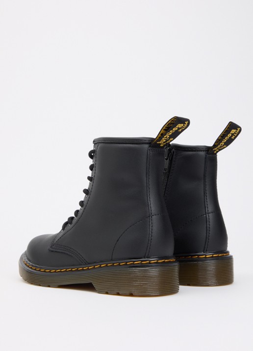 Dr. Martens 1460 Junior veterboot met glitter - achterkant zwart