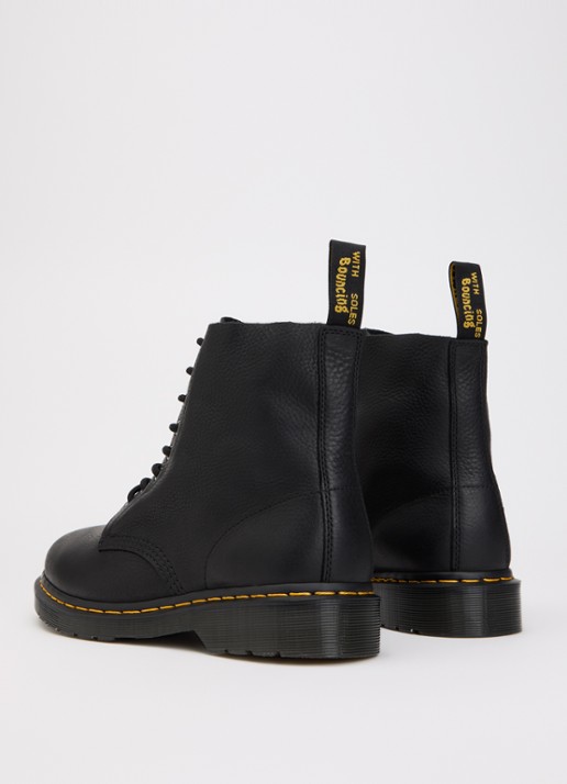 Dr. Martens 1460 veterboot van leer - achterkant zwart