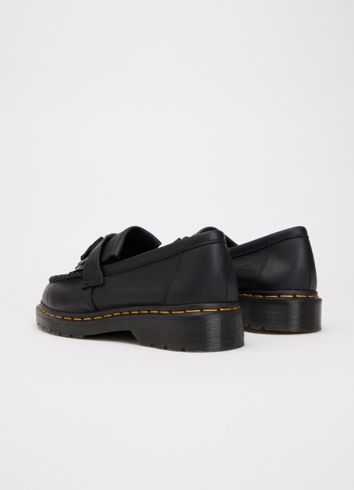 Dr. Martens Adrian loafer van leer - achterkant 5 zwart