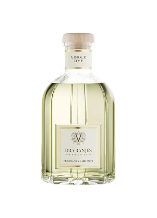 Dr. Vranjes Firenze Ginger Lime geurstokjes 1250 ml - voorkant 2 transparant
