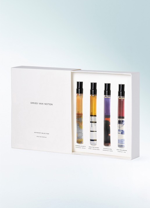 Dries Van Noten Antwerp Selection - travel size parfumset - achterkant undefined