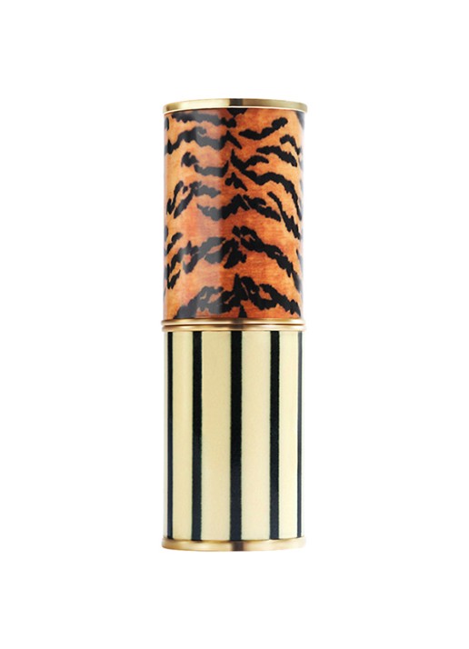 Dries Van Noten Lipstick Case Tiger Ink - lege lipstick huls - voorkant tiger ink