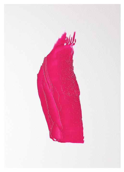 Dries Van Noten Lipstick Satin - navulling - voorkant 4 36 neon pink satin