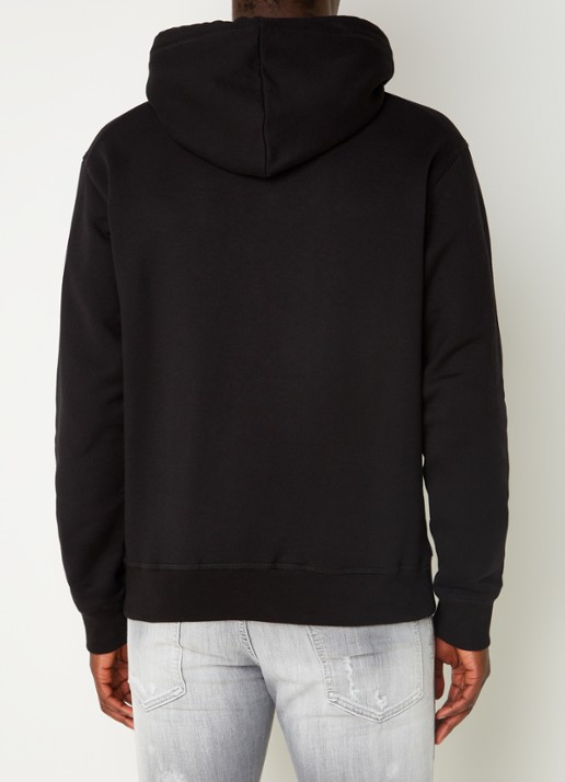 Dsquared2 Be Icon hoodie met logoprint - achterkant zwart