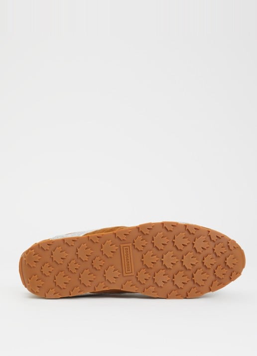Dsquared2 DC-642 sneaker van kalfssuède - detail 5 camel