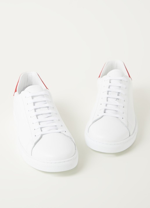 Dsquared2 New Tennis sneaker van kalfsleer - detail 3 wit