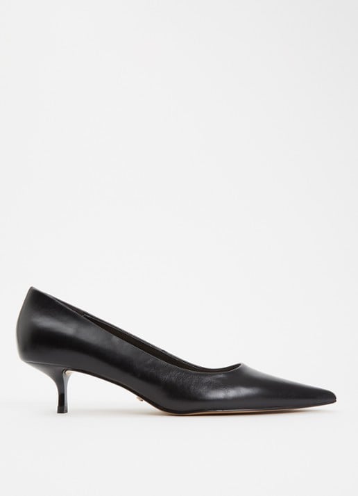 Dune London Amira pump met slangenprint