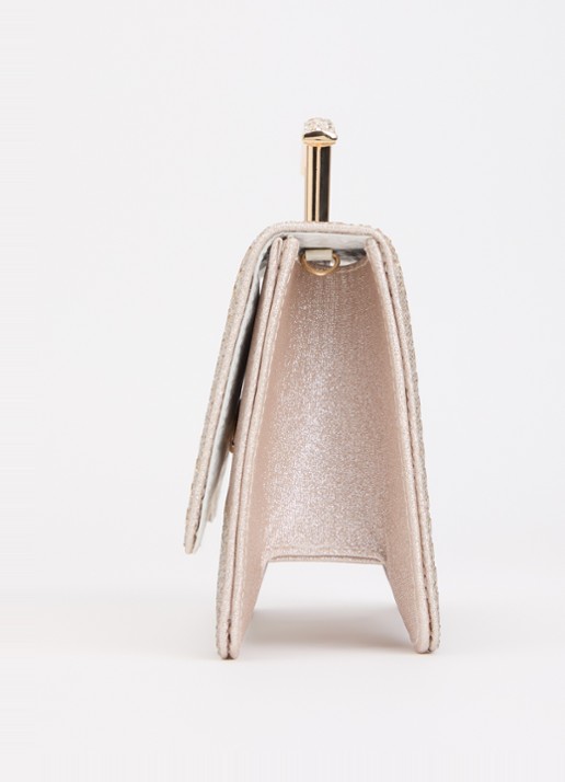 Dune London Bedazzle handtas met afneembare schouderriem en pailletten  - detail 4 goud