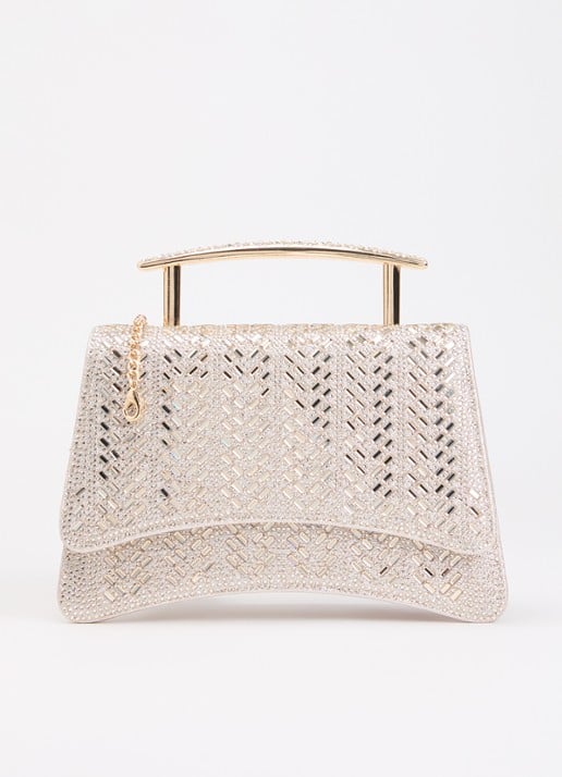 Dune London Bedazzle handtas met afneembare schouderriem en pailletten