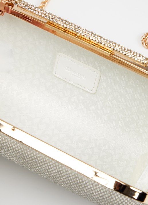 Dune London Body clutch - detail 3 zilver