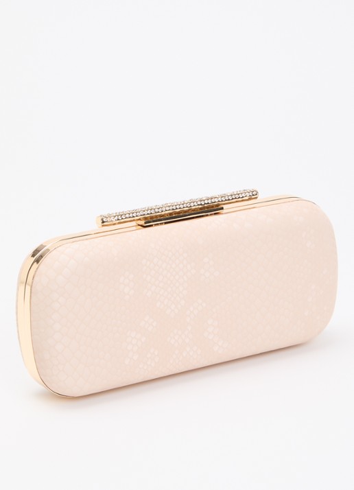 Dune London Body clutch - achterkant 4 lichtroze
