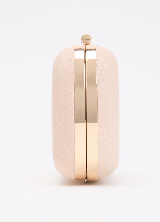 Dune London Body clutch - detail 2 lichtroze