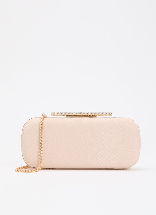 Dune London Body clutch - voorkant 5 lichtroze