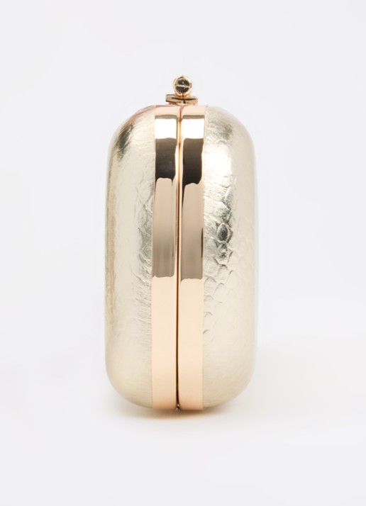 Dune London Body clutch - detail 2 roségoud