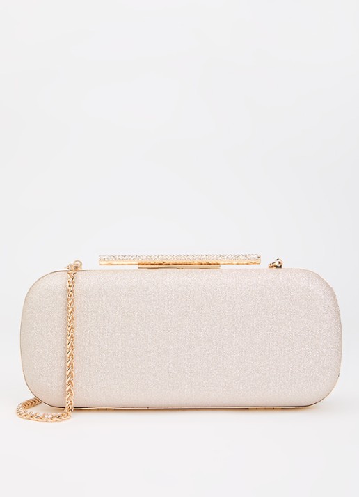 Dune London Body clutch - voorkant 2 roségoud