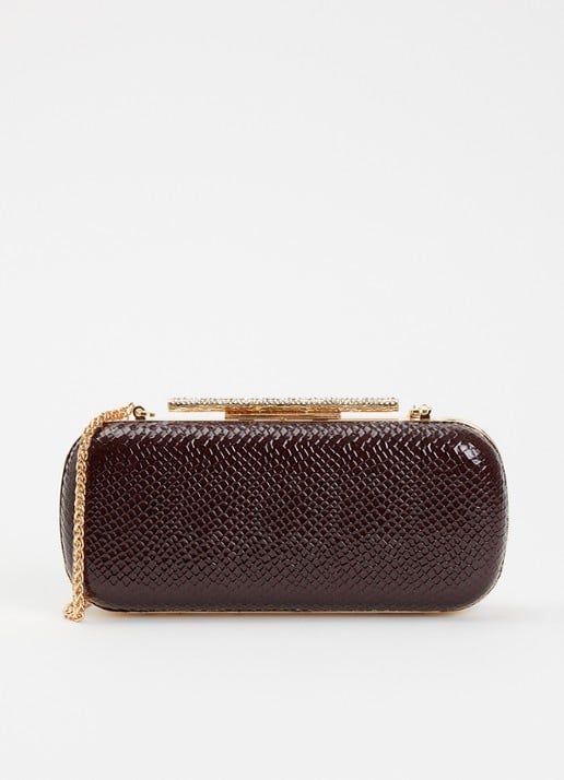 Dune London Body clutch - voorkant 5 bordeauxrood