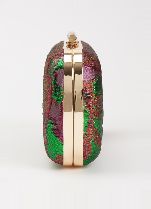 Dune London Body clutch - detail 2 violet