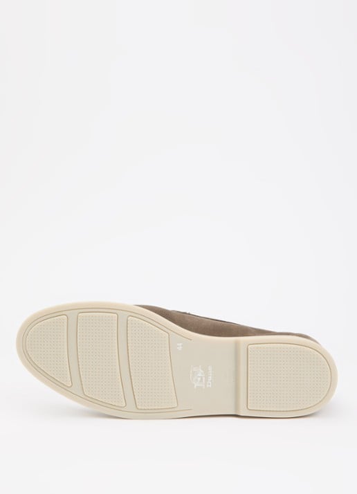 Dune London Boltman loafer van leer - detail 5 taupe