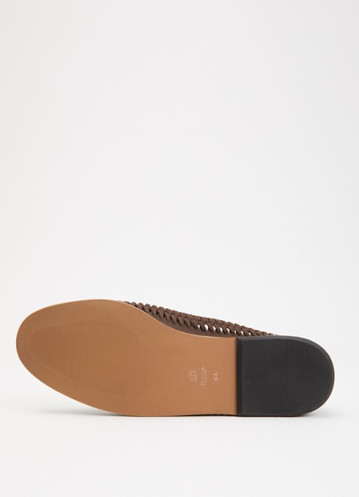Dune London Brinkle bootschoen van nubuck - detail 5 bruin
