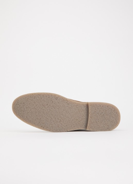 Dune London Cashy chelsea boot van suède - detail 2 lichtbruin