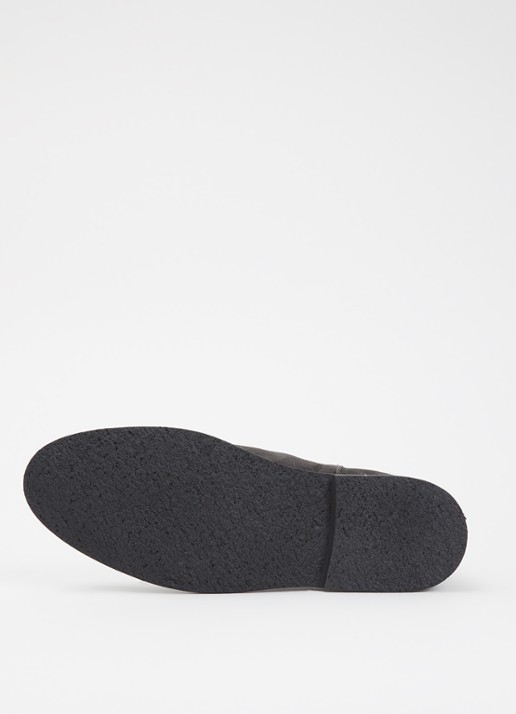 Dune London Cashy chelsea boot van suède - detail 3 grijs