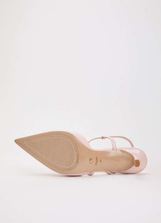 Dune London Charming slingback - detail 3 lichtroze