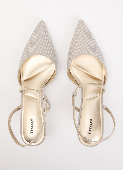 Dune London Charming slingback - detail 4 goud