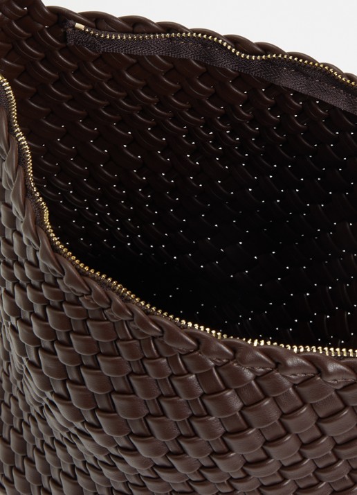 Dune London Deliberate M handtas met afneembare schouderriem en uitneembaar etui - detail 2 bruin