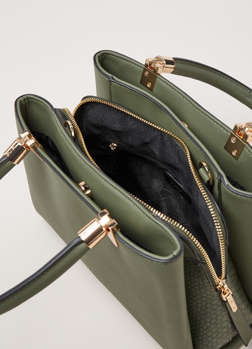 Dune London Dinidarys handtas met afneembare schouderriem - detail 3 groen