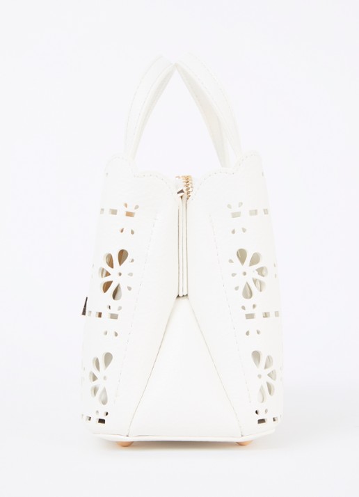 Dune London Dinkydorry handtas met afneembare schouderriem - detail 3 wit