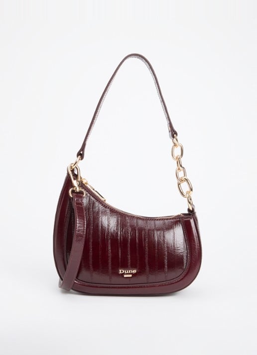 Dune London Direction schoudertas met kettingdetail