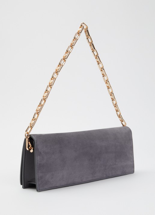 Dune London East To West Long clutch  - achterkant 4 grijs