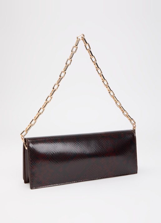 Dune London East To West Long clutch  - achterkant 5 bruin